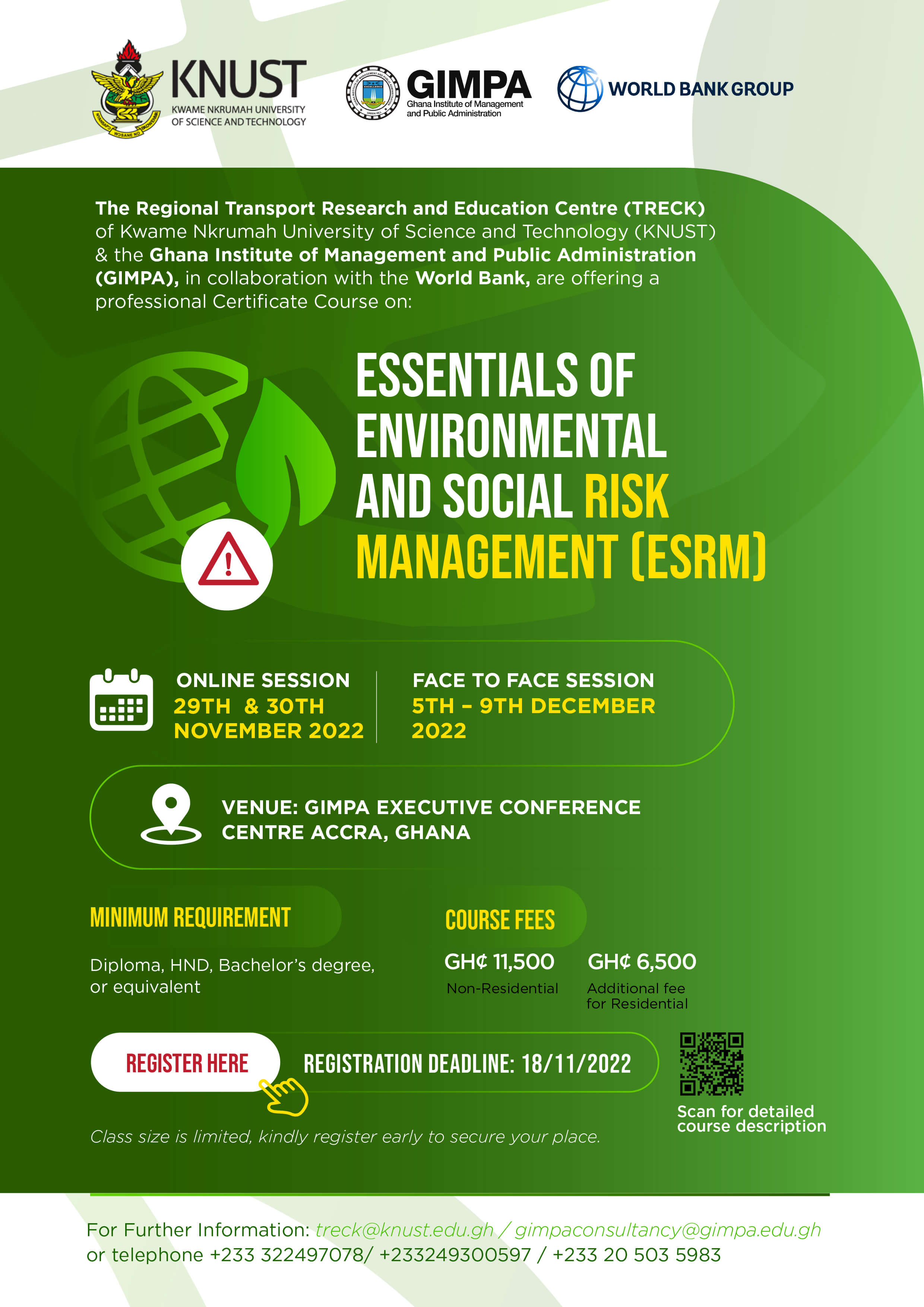 ESRM-Short-Course-Poster