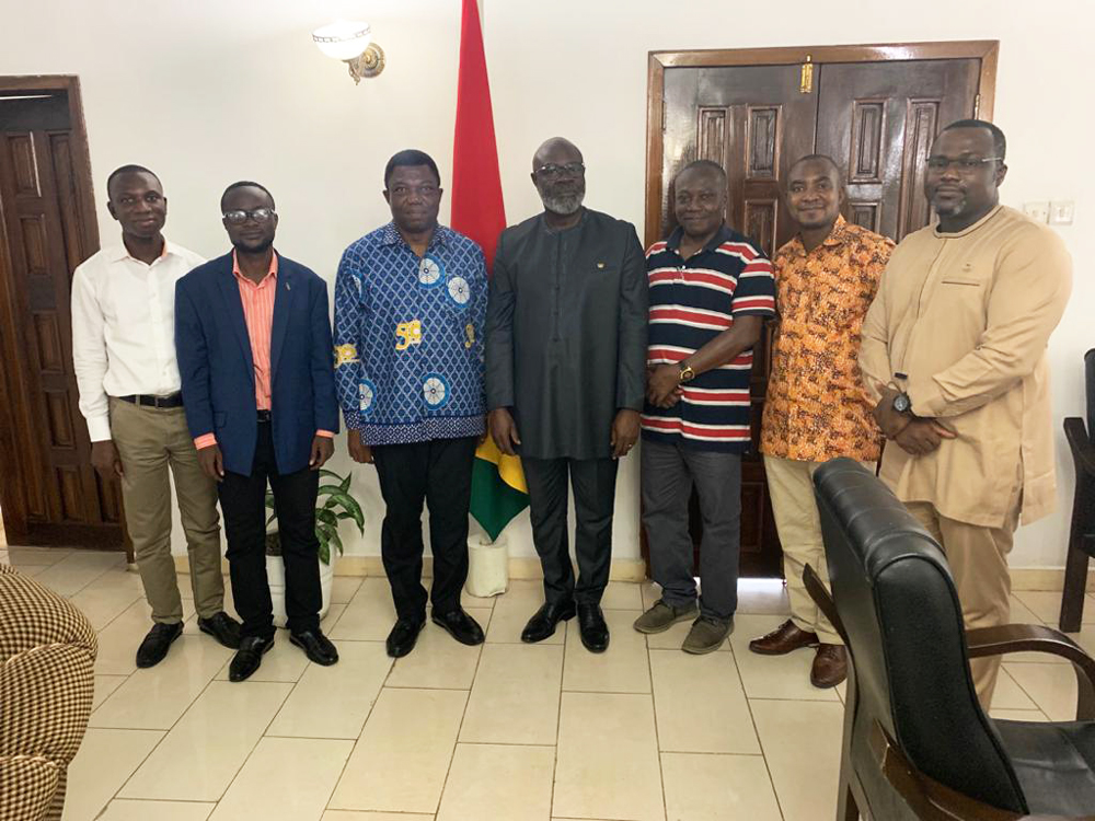 Meeting with Ghana High commissioner to Sierra Leone